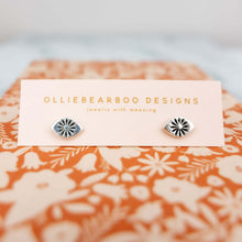 Load image into Gallery viewer, Olliebearboo Designs - Quasar studs in fine silver
