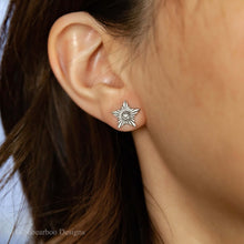 Load image into Gallery viewer, celestial lstars earrings
