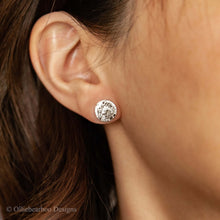 Load image into Gallery viewer, full moon earrings

