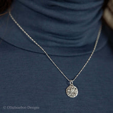 Load image into Gallery viewer, Full Moon Love Necklace -personalized necklace
