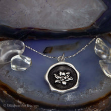Load image into Gallery viewer, Lotus Necklace-ready to ship
